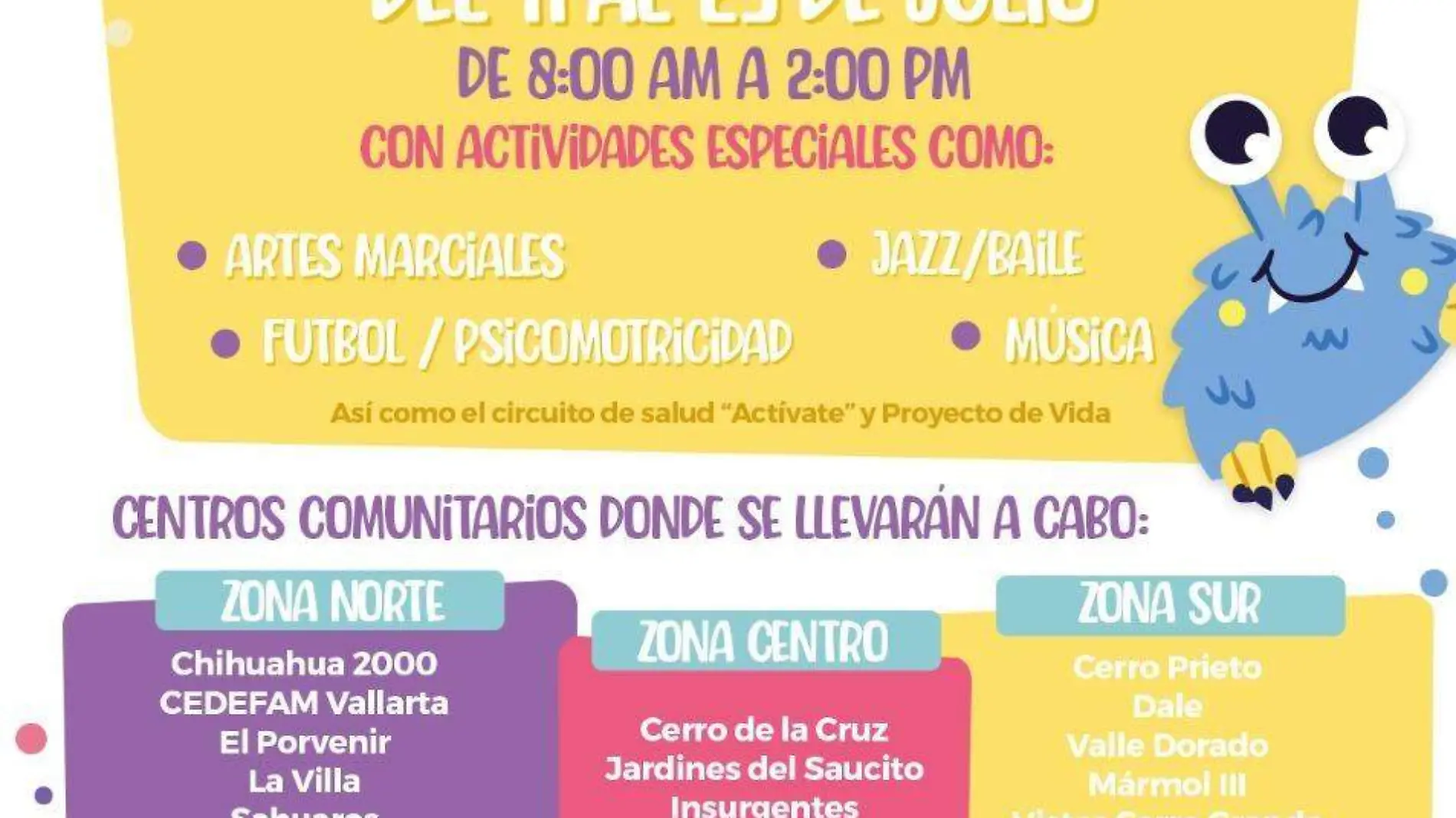 CURSOS DE VERANO DIF